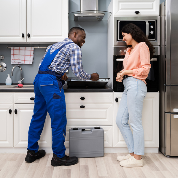 can you provide an estimate for cooktop repair before beginning any work in Plum TX